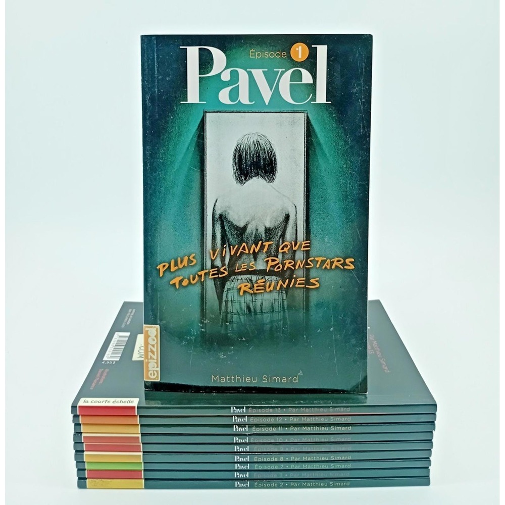 Lot 10 French YA‎ Books – Pavel by Mathieu Simard + Teen Novels – Jeunesse